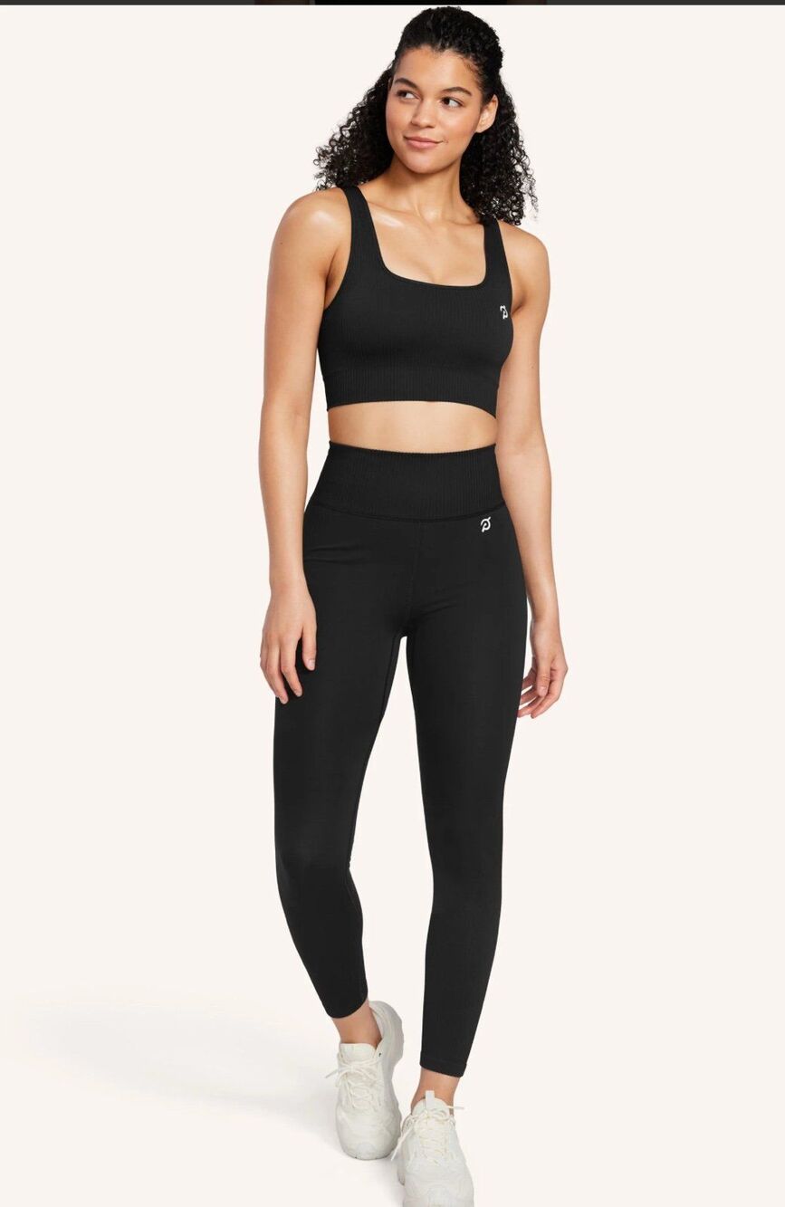 Peloton Seamless High Rise Black Leggings | New | XS / S